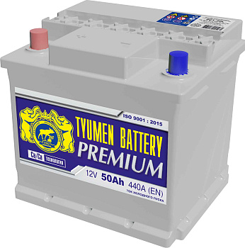 Аккумулятор Тюмень PREMIUM 6СТ -50.1
