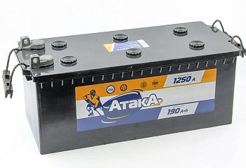 Аккумулятор АТАКА 6СТ -190 росс болт