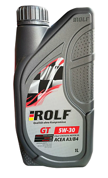 ROLF GT 5W30 A3/B4 синтетическое 1 л. пластик