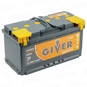 Аккумулятор GIVER HYBRID 6CT -100.0