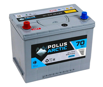 Аккумулятор POLUS ARCTIC 6СТ-70.1 (70D26R) бортик