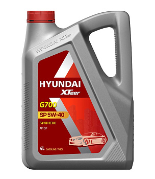 HYUNDAI XTEER GASOLINE G700 5W40 SP 4 л. пластик Корея