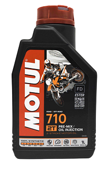 MOTUL 710 2T синтетическое 1 л.
