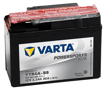 Аккумулятор VARTA POWERSPORTS  12V/2,3Ач (503 903 004) AGM