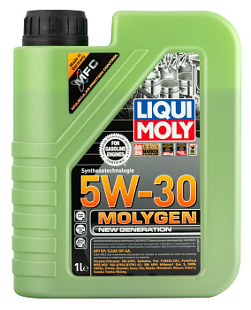 LIQUIMOLY MOLYGEN NEW GENERATION 5W30 GF-6A синтетическое 1 л.