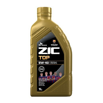 ZIC TOP 5W40 SN/CF A3/B3/B4 синтетическое 1 л.