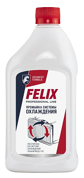 Промывка FELIX RADIATOR FLUSH системы охлаждения 500мл.
