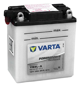 Аккумулятор VARTA POWERSPORTS FP A514 12V/3Ач (503 012 001)