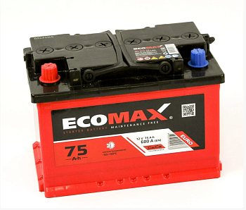 Аккумулятор EcoMax 6СТ-75.1 KZ