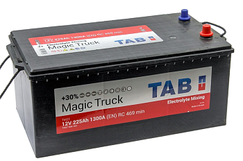 Аккумулятор TAB Magic Truck 6СТ-225 евро.конус