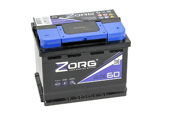 Аккумулятор ZORG 6СТ-60.0