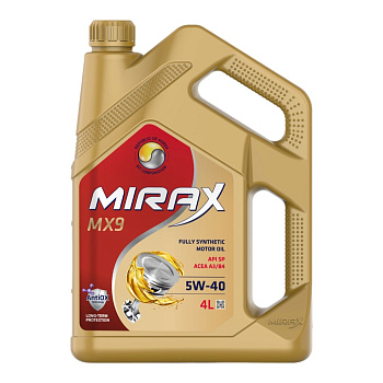 MIRAX MX9 5W40 SP A3/B4 4 л.