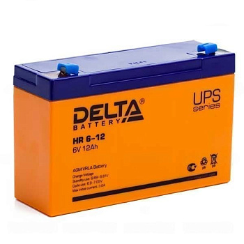 Аккумулятор DELTA HR - 6v / 12Ah (HR 6-12)