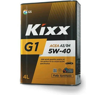 KIXX G1 5W-40 синтетическое 4 л
