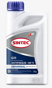 Антифриз SINTEC A-40 UNIVERSAL синий G11 1 л.