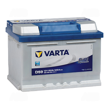 Аккумулятор VARTA Blue Dynamic 6СТ-60.0 (560 409 054) низкий