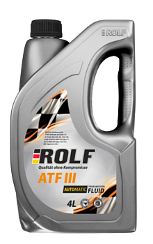 ROLF ATF III для АКПП 4 л. пластик