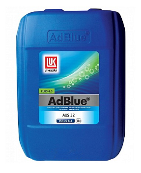 Жидкость AdBlue ЛУКОЙЛ для системы SCR дизельных двигателей (10л)