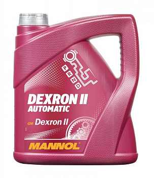 MANNOL Dexron II Automatic минеральное 4 л. MN8205-4 пластик