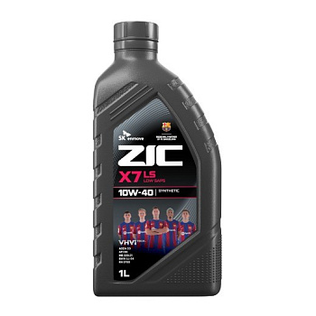 ZIC X7 LS 10W40 SN синтетическое 1 л.