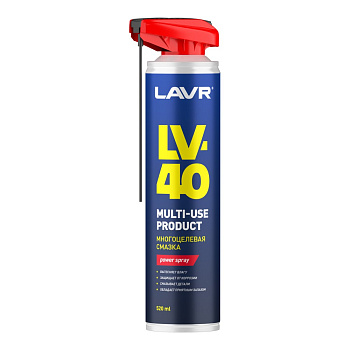 Смазка LAVR LV-40 многоцелевая 520 мл.