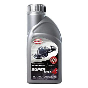 Тормозная жидкость SINTEC SUPER DOT-4  455 г.