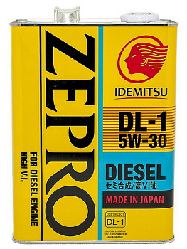 IDEMITSU ZEPRO DIESEL DL-1 5W30 C2 полусинтетическое 4 л. железо