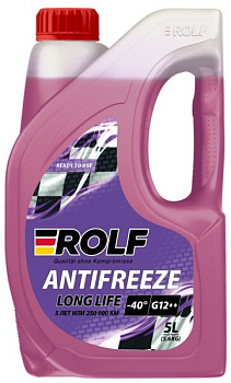 Антифриз ROLF G12++ Violet -40 5 л.