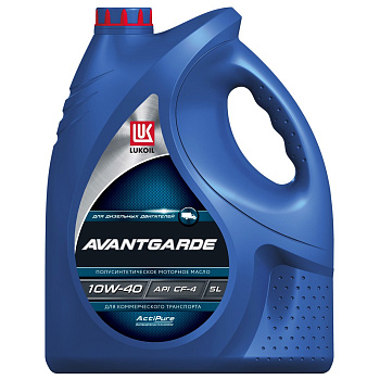 ЛУКОЙЛ АВАНГАРД 10W40 CF-4/SG полусинтетическое 5 л.