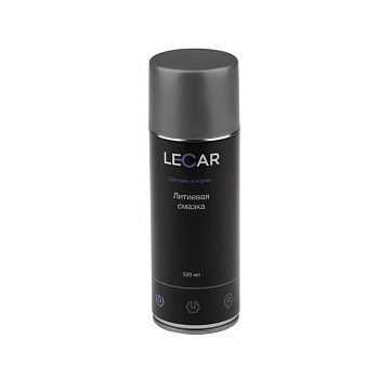 Смазка LECAR литиевая аэрозоль 520 мл.