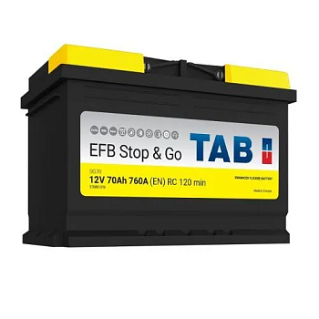Аккумулятор TAB EFB 6СТ-70.0 (57088)