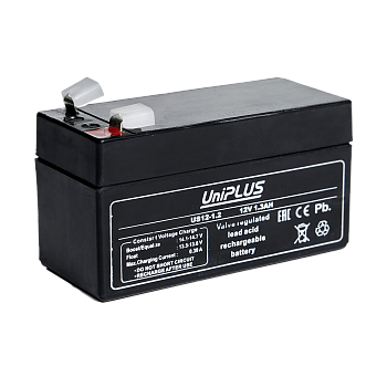 Аккумулятор UPS UniPLUS US-GENERAL PURPOSE US12-1.2, 1,2 Ач