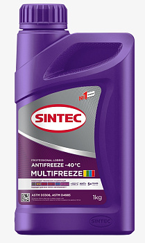 Антифриз SINTEC MULTI FREEZE фиолетовый 1 л.