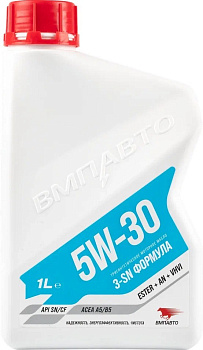 ВМПАВТО 3-SN 5W30 SN/CF A5/B5 синтетическое 1 л