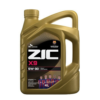 ZIC X9 5W30 SL синтетическое 4 л