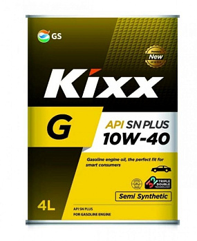 KIXX GX5/G 10W40 SNplus полусинтетическое 4 л.