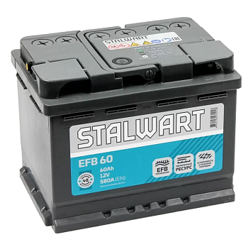 Аккумулятор STALWART EFB 6СТ-60.1