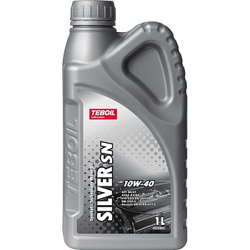 TEBOIL SILVER 10W40 SN полусинтетическое 1 л.