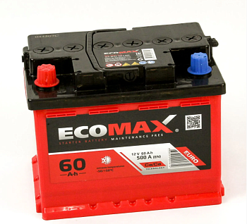 Аккумулятор EcoMax 6СТ-60.1 KZ