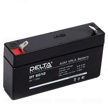 Аккумулятор DELTA DT - 6v / 1.2Ah (6012)