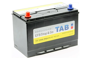 Аккумулятор TAB EFB 6СТ-105.1 (60519) бортик