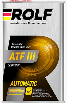 ROLF ATF III для АКПП 1 л. железо