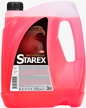 Антифриз STAREX Red G12 3 л.
