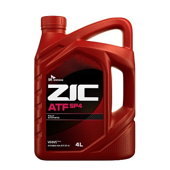 ZIC ATF SP 4 для АКПП 4 л.