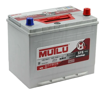 Аккумулятор Mutlu SFB M3 6СТ-80.0 (95D26FL) бортик