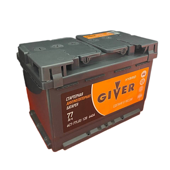 Аккумулятор GIVER HYBRID 6СТ-77.1