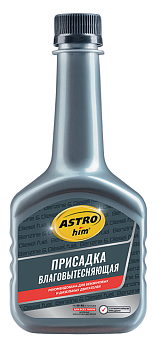 Присадка ASTROhim влаговытесняющая для бензина/ДТ (в топливный бак) 300 мл. флакон
