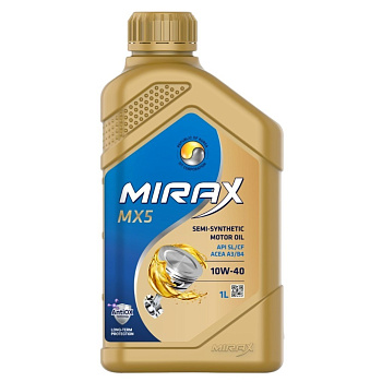 MIRAX MX5 10W40 SL/CF A3/B4 1 л.