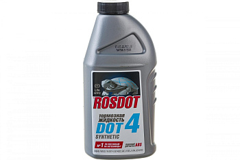 Тормозная жидкость ROSDOT DOT-4 0,455 л.