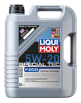 LIQUIMOLY SPECIAL TEC F ECO 5W20 SN C5 синтетическое 5 л.